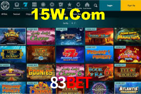 Welcome Bonus 83Bet